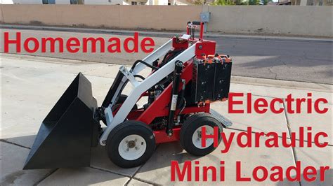 homemade electric skid steer|homemade skid steer boom pole.